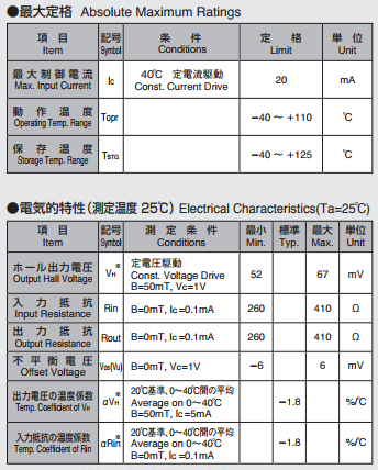 AKM旭化成HS-0111霍尔元件