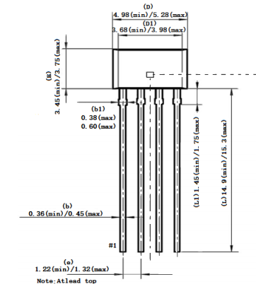 台湾MST美加MH482太阳能/风能接线盒线性霍尔效应传感器IC元件