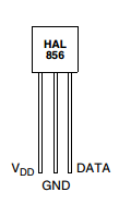 TDK东电化HAL856磁场检测线性可编程霍尔元件