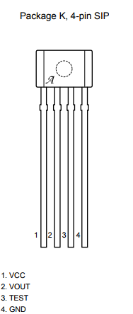 美国ALLEGRO型号A1425霍尔元件