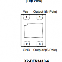 Diodes美台AH1390高灵敏度双输出单极霍尔效应开关