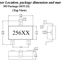 台湾MST美加MH256手持无线手机唤醒开关全极性霍尔效应传感器IC元件