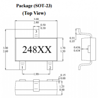 台湾MST美加MH248笔记本唤醒开关全极性霍尔元件