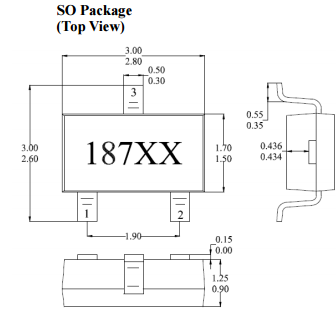台湾MST美加MH187高温风机双极锁存霍尔元件