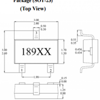 台湾MST美加MH189角度位置检测双极锁存霍尔元件