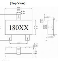 台湾MST美加MH180位置感应双极锁存霍尔元件