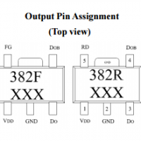台湾MST美加MH382高灵敏度单芯片霍尔元件