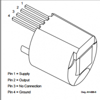 ALLEGRO型号ATS622LSB零速霍尔效应齿轮齿传感器