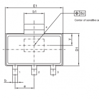 TDK东电化HAL576固态开关单极霍尔元件