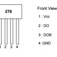 Diodes美台AH276无刷电机电子换向霍尔元件
