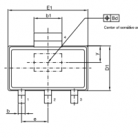 TDK东电化HAL1821,HAL1822,HAL1823磁场检测霍尔传感器