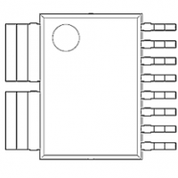 Akm旭化成CZ3700交流伺服电机电流传感器ic芯片