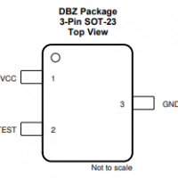 TI美国德州仪器TMAG5124工业机器人单极霍尔开关